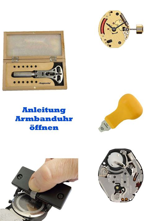 armbanduhr öffnen.